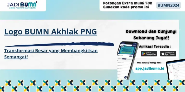 Logo BUMN Akhlak PNG