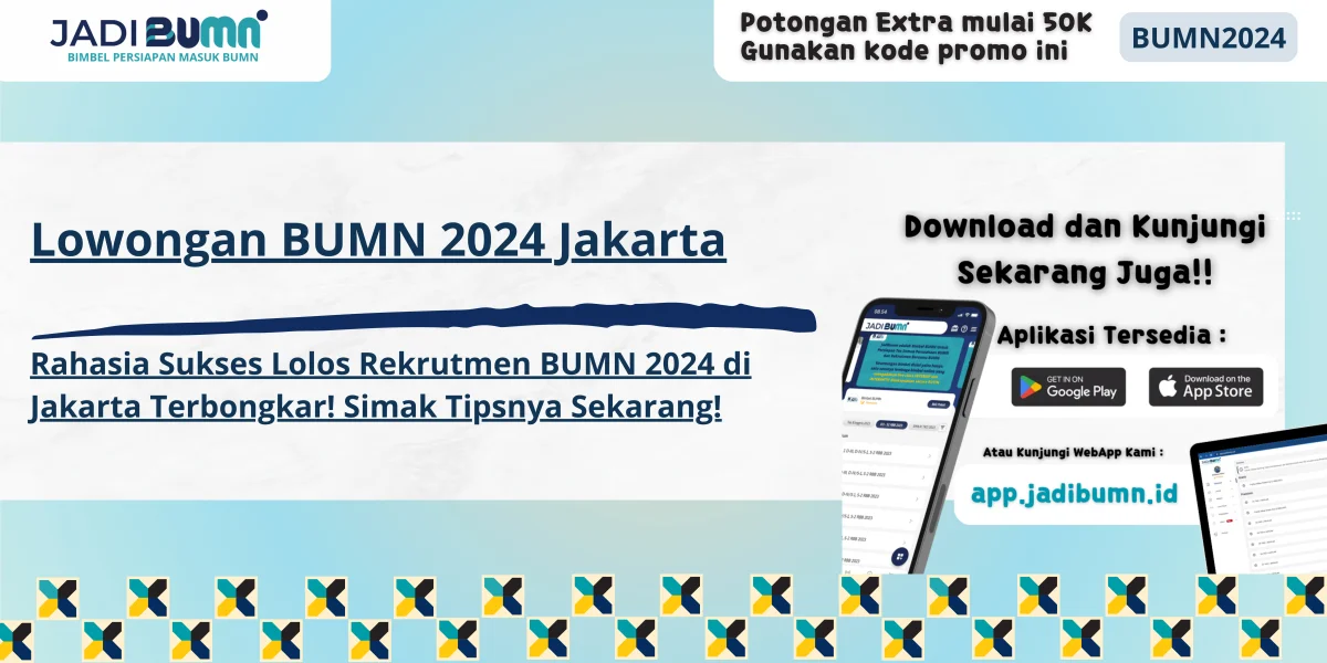 Lowongan BUMN 2024 Jakarta