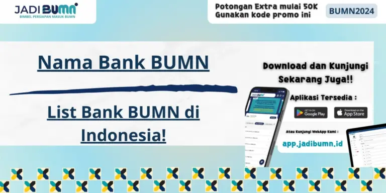 Nama Bank BUMN - List Bank BUMN di Indonesia!