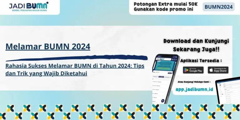 Melamar BUMN 2024