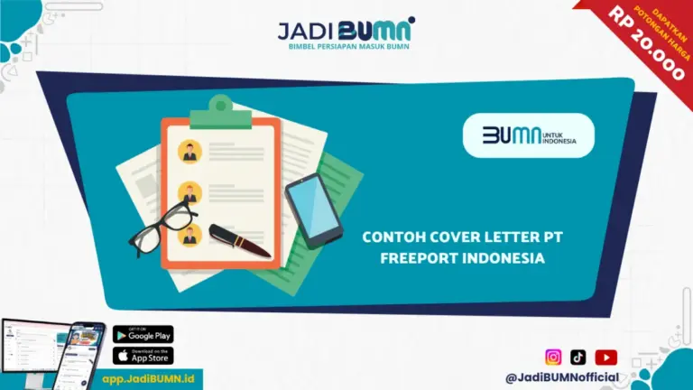 Contoh Cover Letter PT Freeport Indonesia