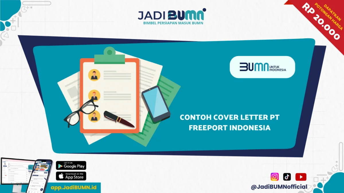 Contoh Cover Letter PT Freeport Indonesia