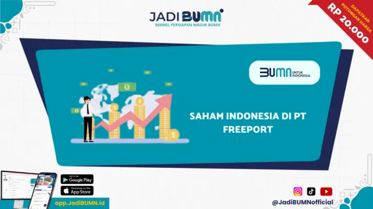 Saham Indonesia di PT Freeport