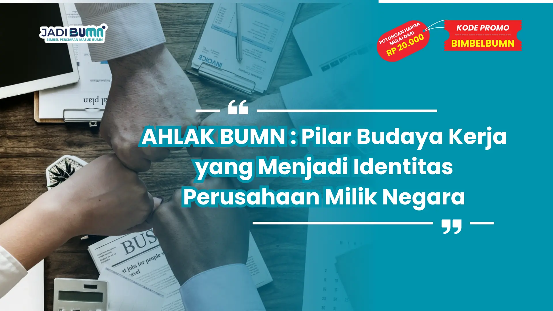 akhlak bumn
