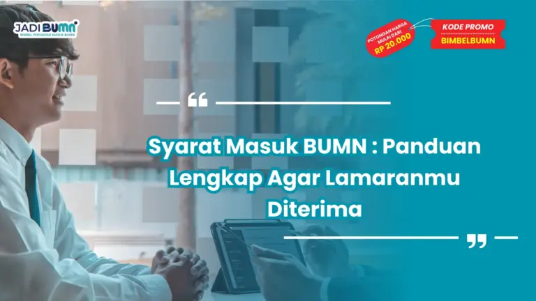 syarat masuk bumn
