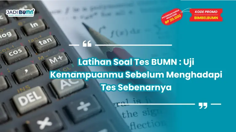 latihan soal tes bumn