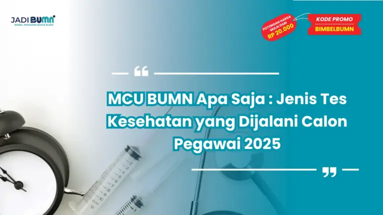 mcu bumn apa saja