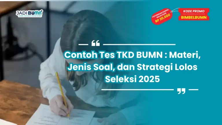 contoh tes tkd bumn