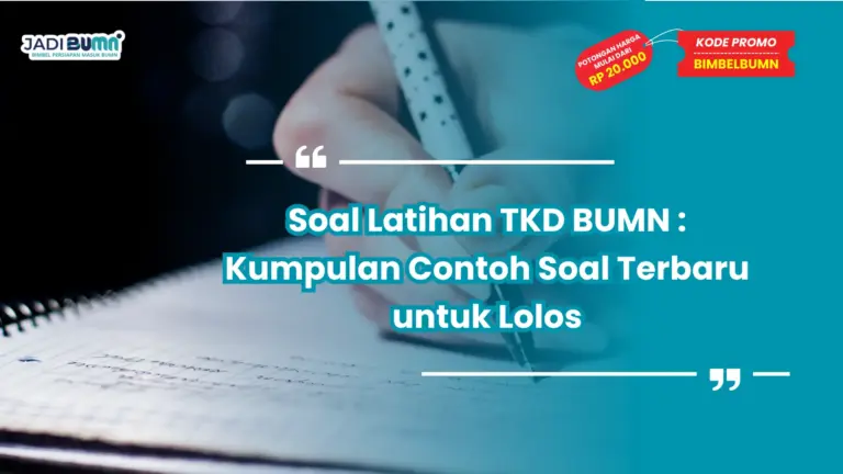soal latihan tkd bumn