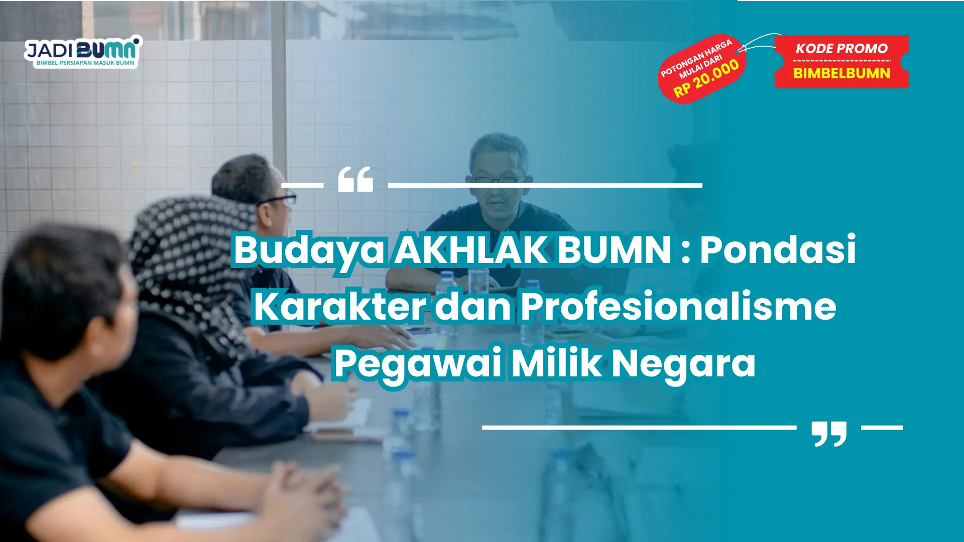 budaya akhlak bumn