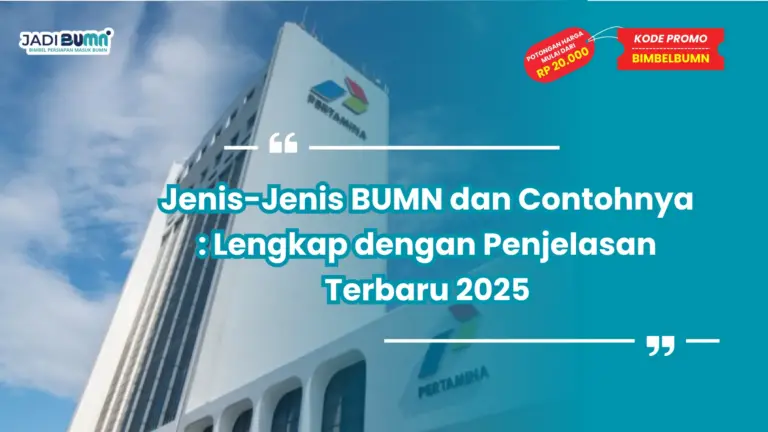 jenis-jenis bumn dan contohnya