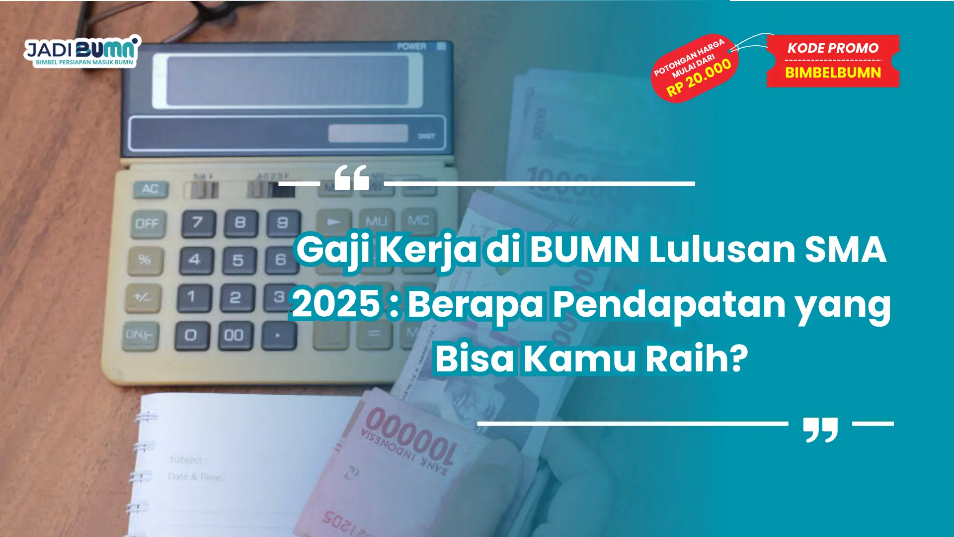 gaji kerja di bumn lulusan sma