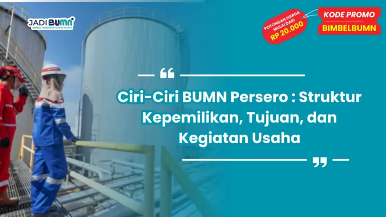 ciri-ciri bumn persero
