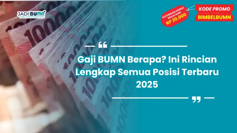 gaji bumn berapa