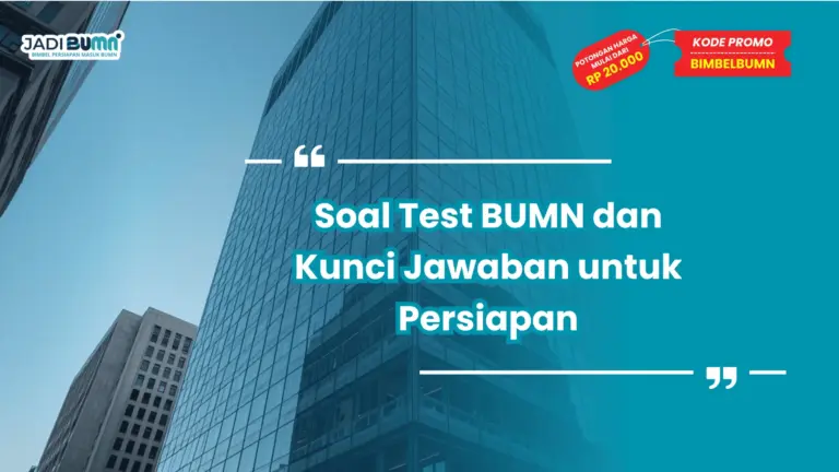 Soal test BUMN