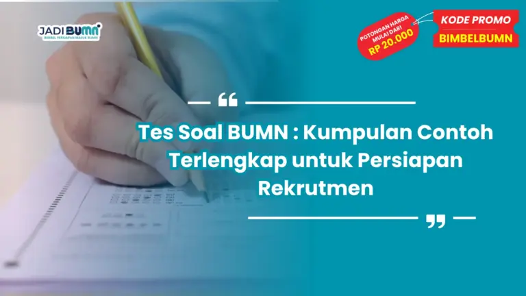 tes soal bumn