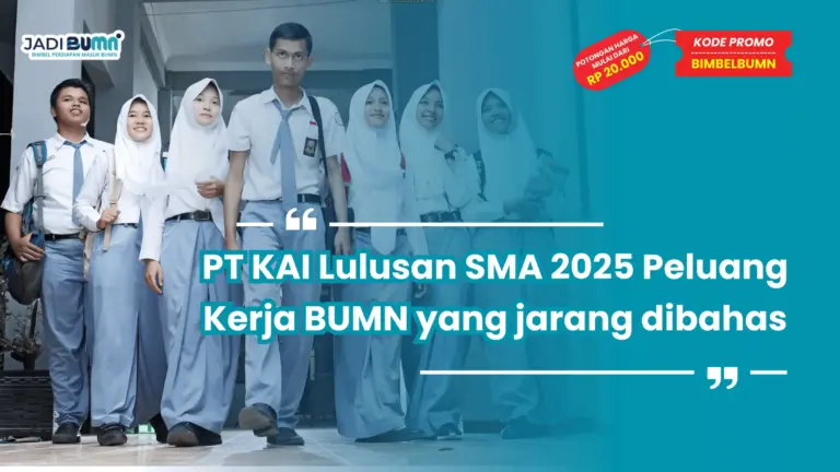 PT KAI Lulusan SMA