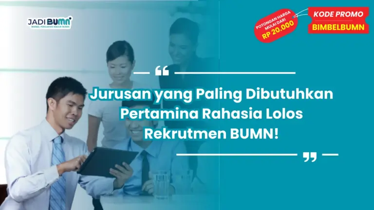 jurusan yang paling dibutuhkan pertamina