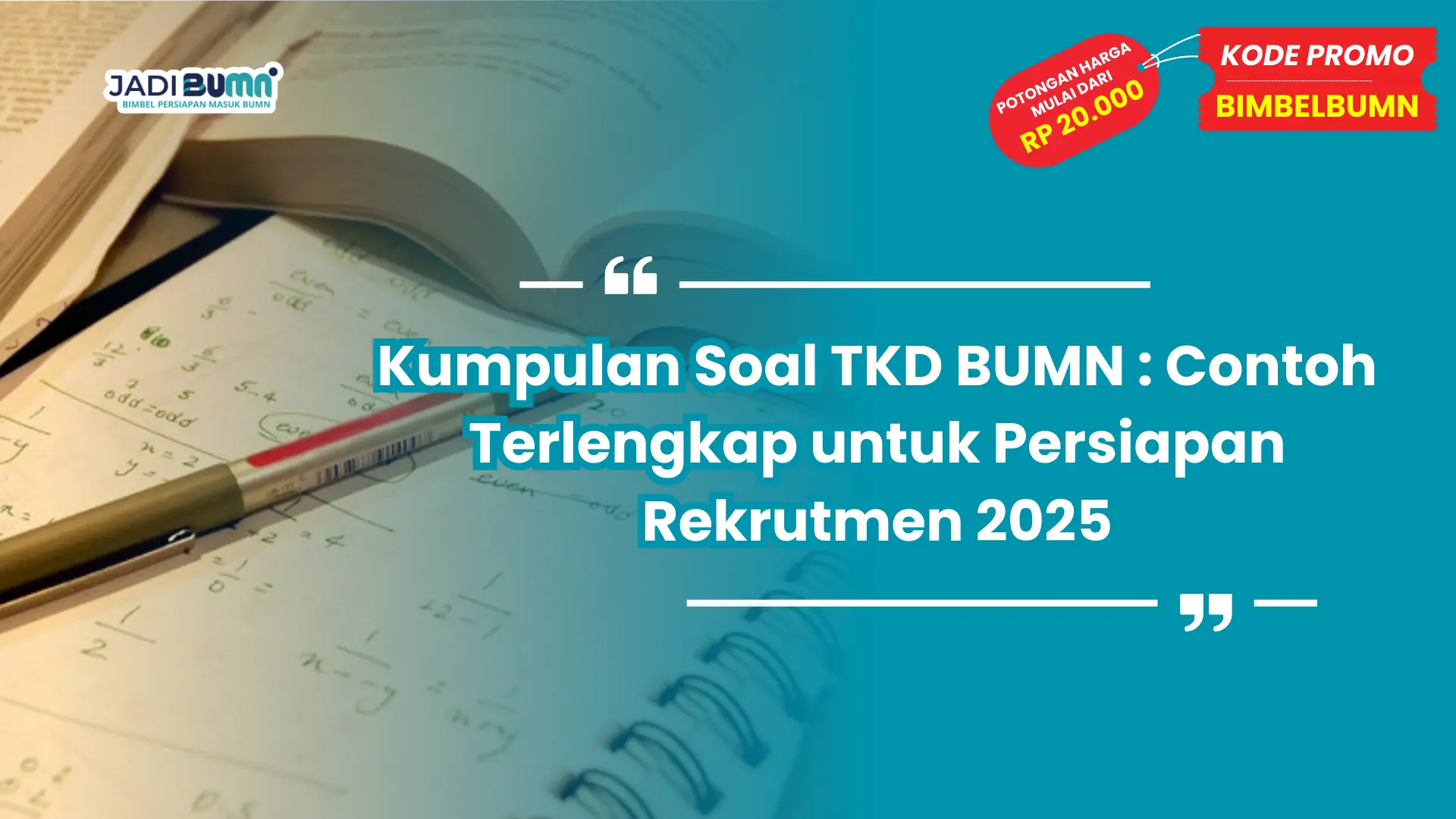 kumpulan soal tkd bumn