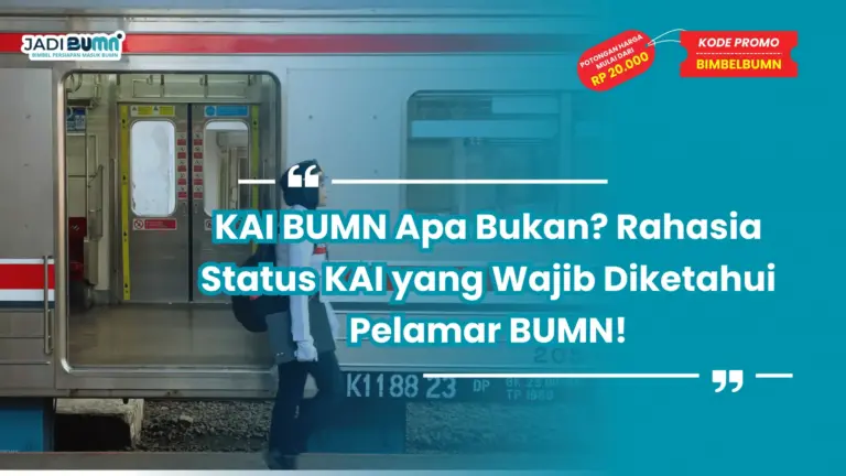KAI BUMN Apa Bukan