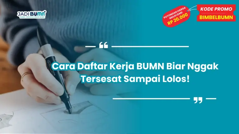 cara daftar kerja bumn