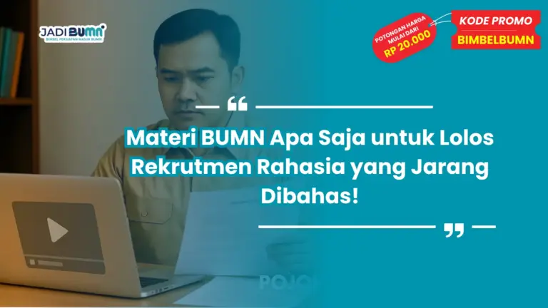materi bumn apa saja