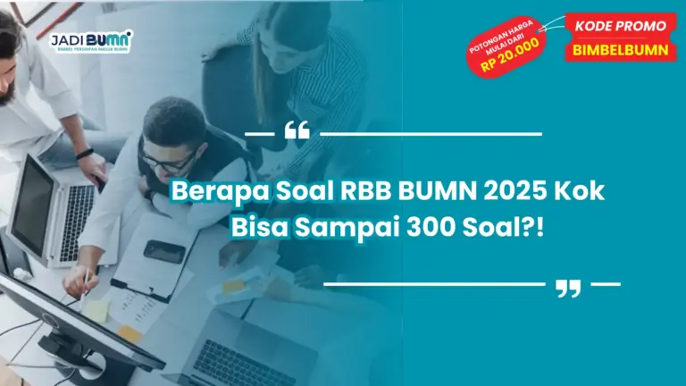 berapa soal rbb bumn