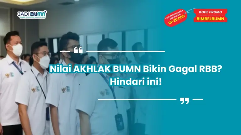 nilai akhlak bumn