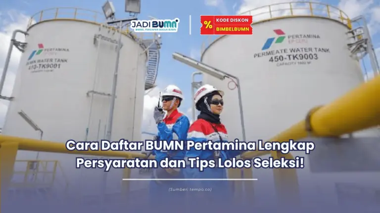 cara daftar bumn pertamina