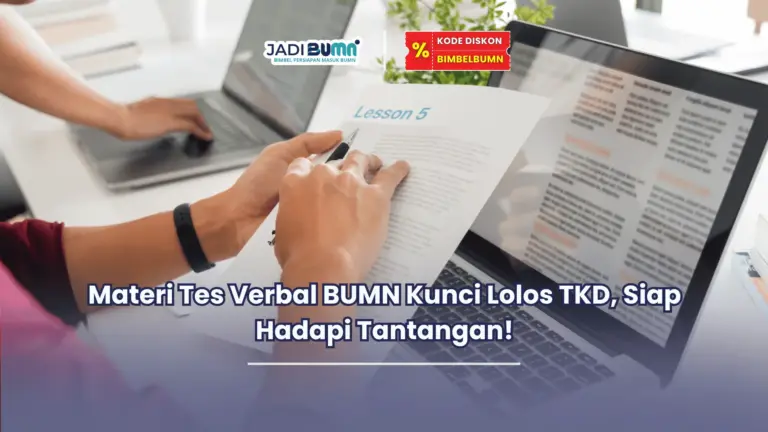 Materi tes verbal BUMN