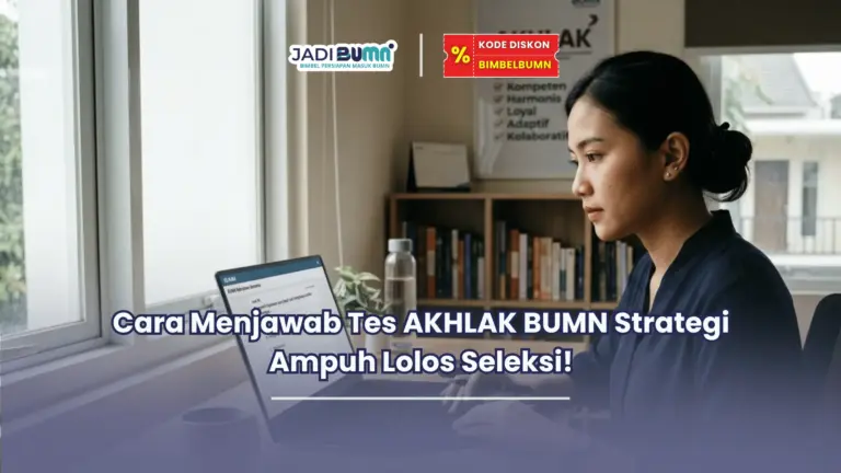 Cara menjawab Tes AKHLAK BUMN