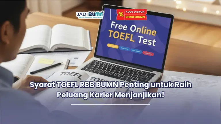syarat toefl rbb bumn