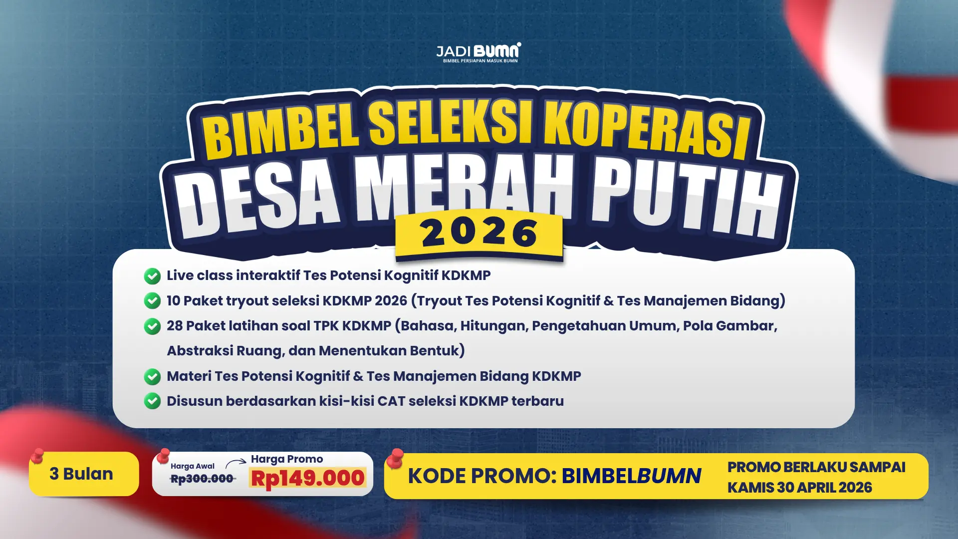 (ARTIKEL SLIDER) - PROMO FLASH SALE (28 April 2026) - KODE PROMO JADIBUMN