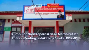 kumpulan soal koperasi desa merah putih