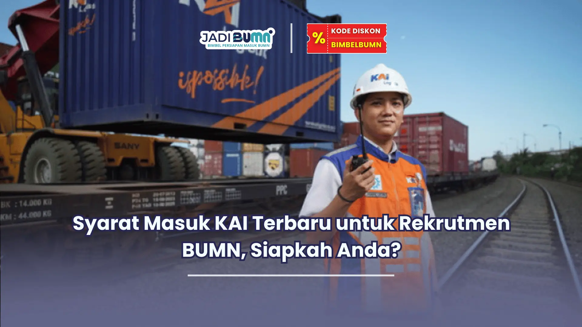 syarat masuk kai
