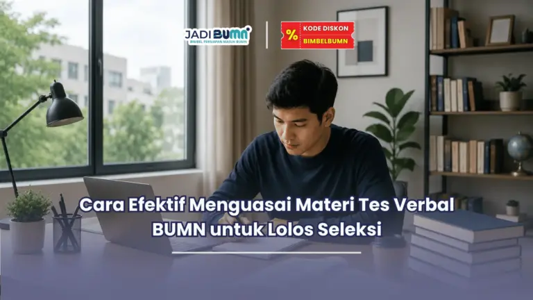 Materi tes verbal BUMN