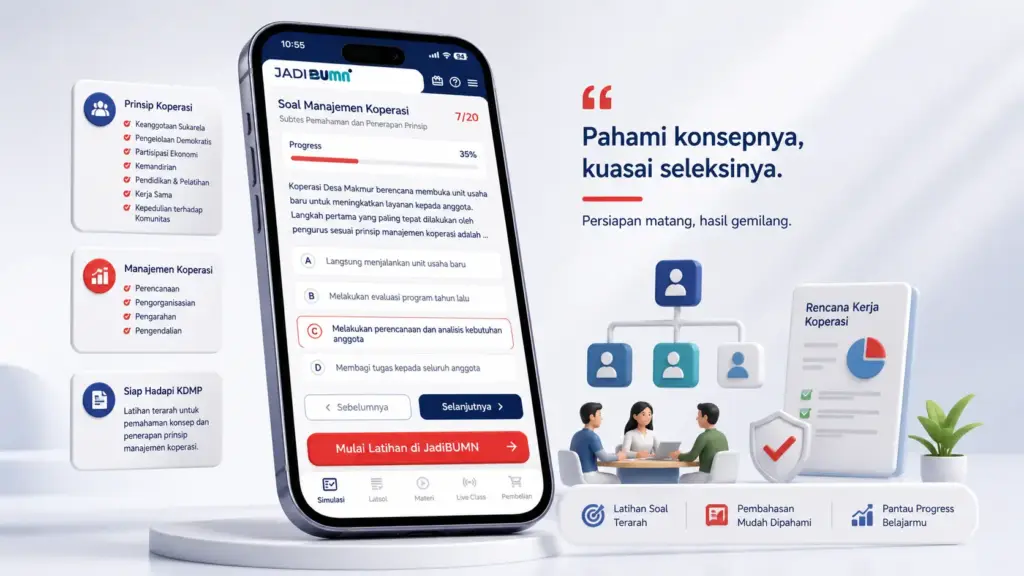 Ilustrasi koperasi desa