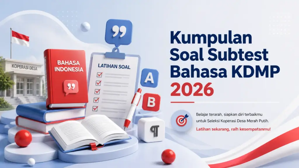 Ilustrasi kumpulan soal koperasi desa