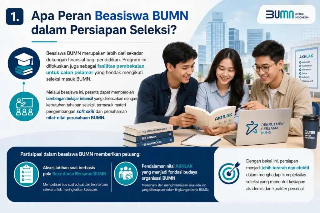 1. Apa Peran Beasiswa BUMN dalam Persiapan Seleksi?