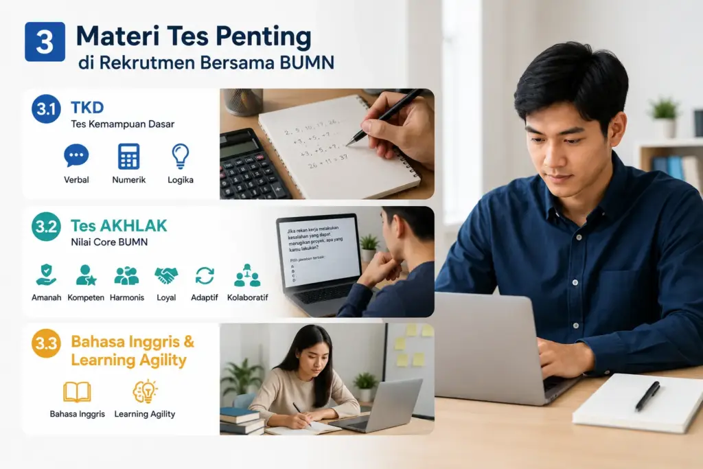 3. Materi Tes Penting yang Harus Dipahami di Rekrutmen Bersama BUMN