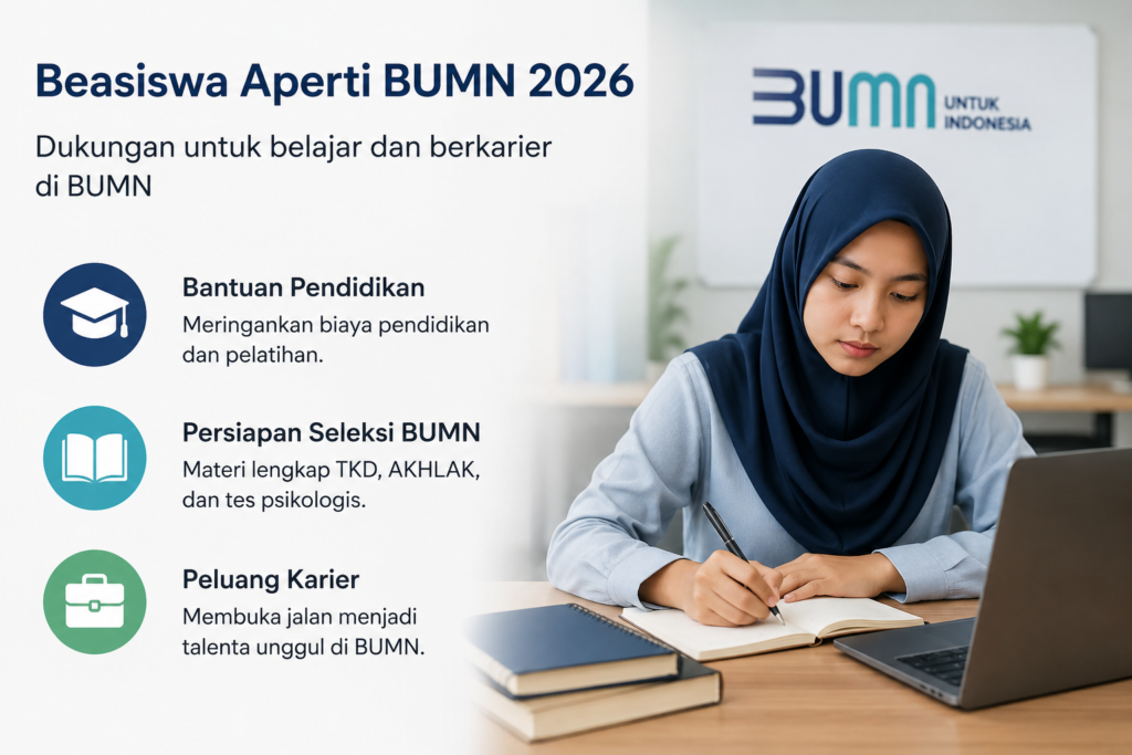 1. Mengenal Beasiswa Aperti BUMN 2026 dan Keuntungannya