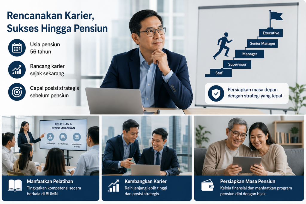 4. Hubungan Usia Pensiun dan Strategi Karier di BUMN