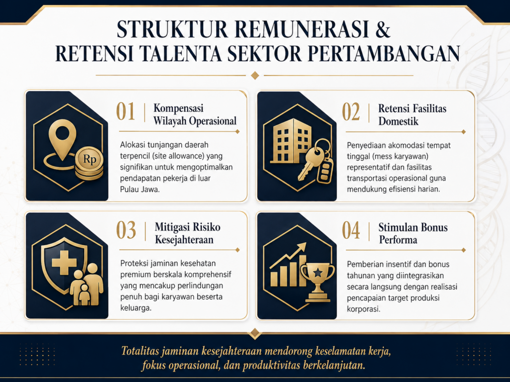 2. Komponen Tunjangan Tambang dan Fasilitas Karyawan