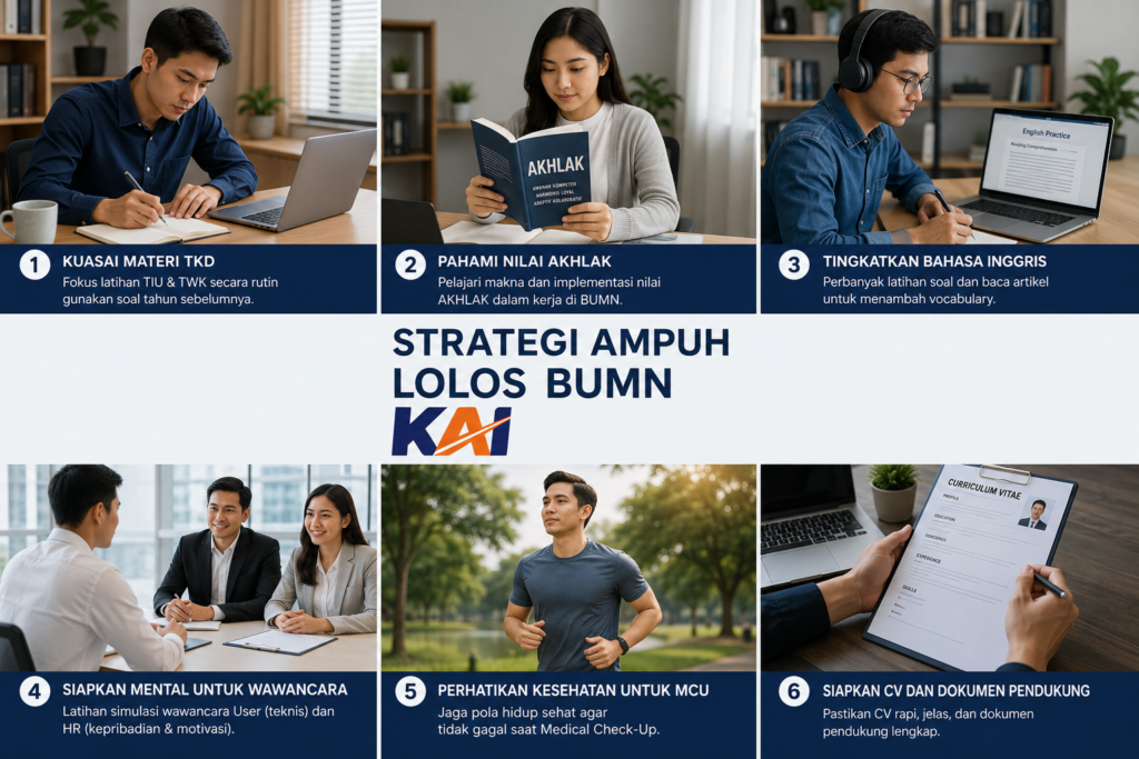 3. Strategi Ampuh Lolos BUMN KAI