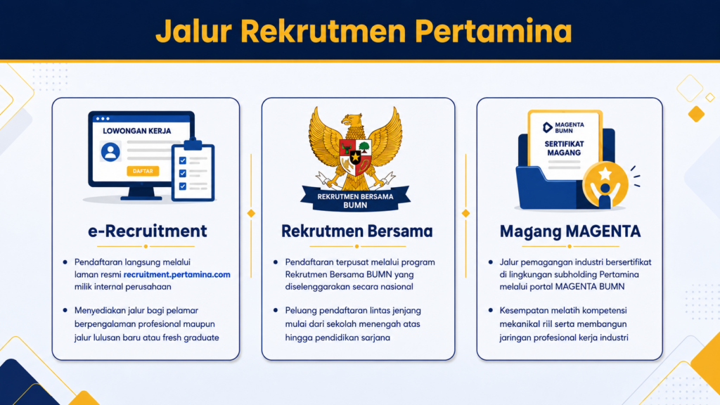 rekrutmen pertamina untuk lulusan teknik mesin