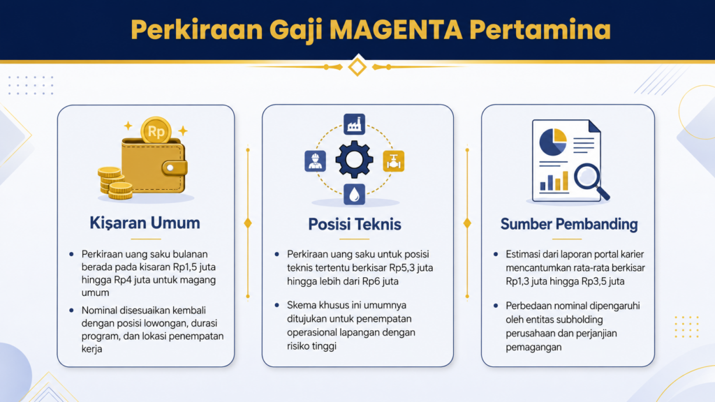 berapa gaji magenta bumn pertamina