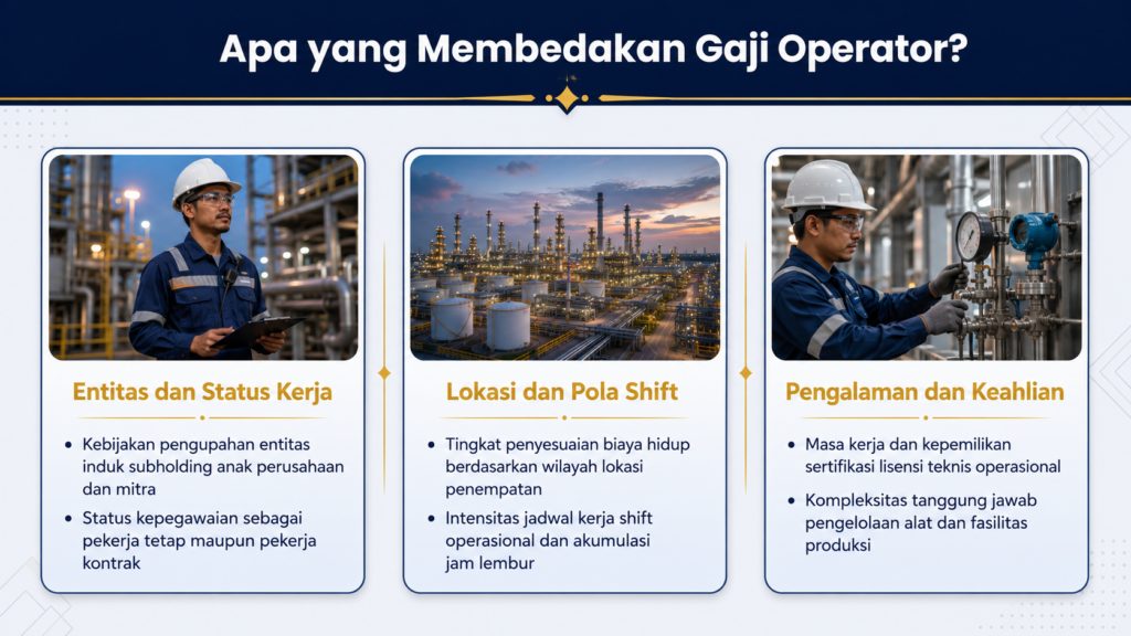 Berapa gaji operator PT Pertamina