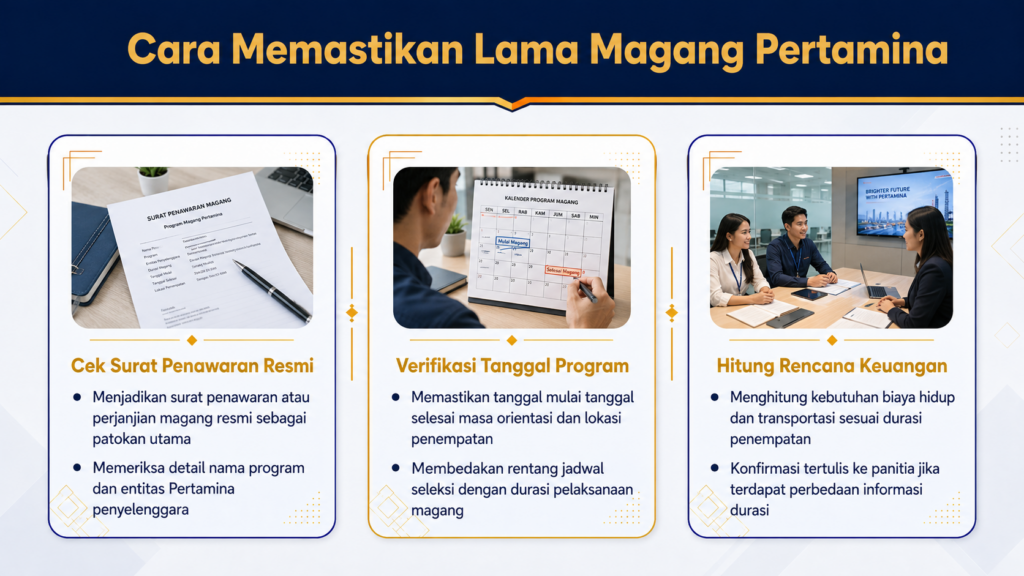 Aturan durasi magang di BUMN Pertamina berapa bulan