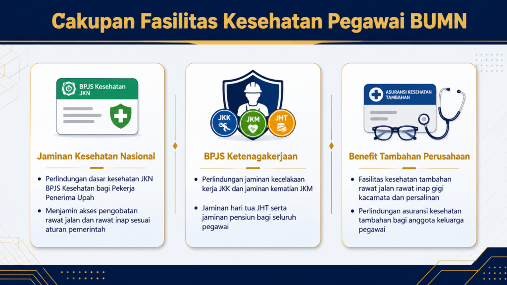 fasilitas tunjangan kesehatan dan asuransi pegawai BUMN