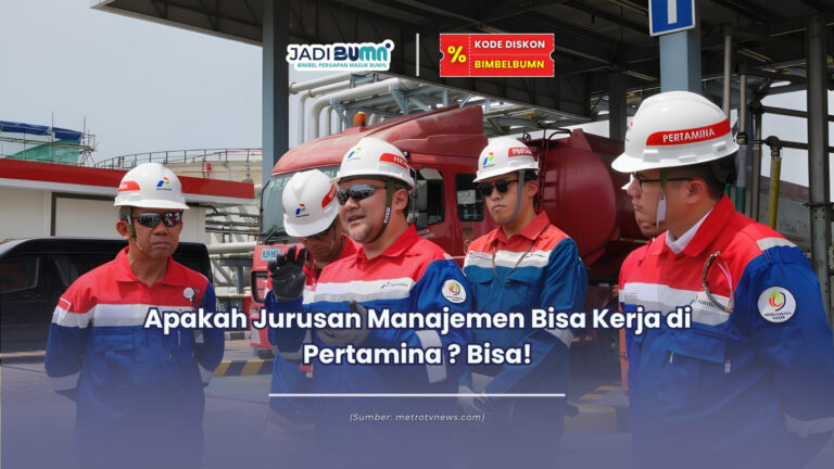 apakah jurusan manajemen bisa kerja di pertamina